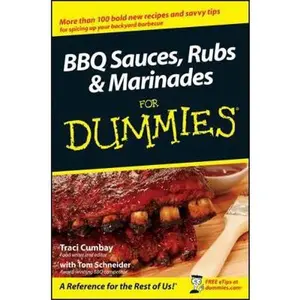 USED-BBQ Sauces, Rubs and Marinades for Dummies by Cumbay, Traci (Paperback)