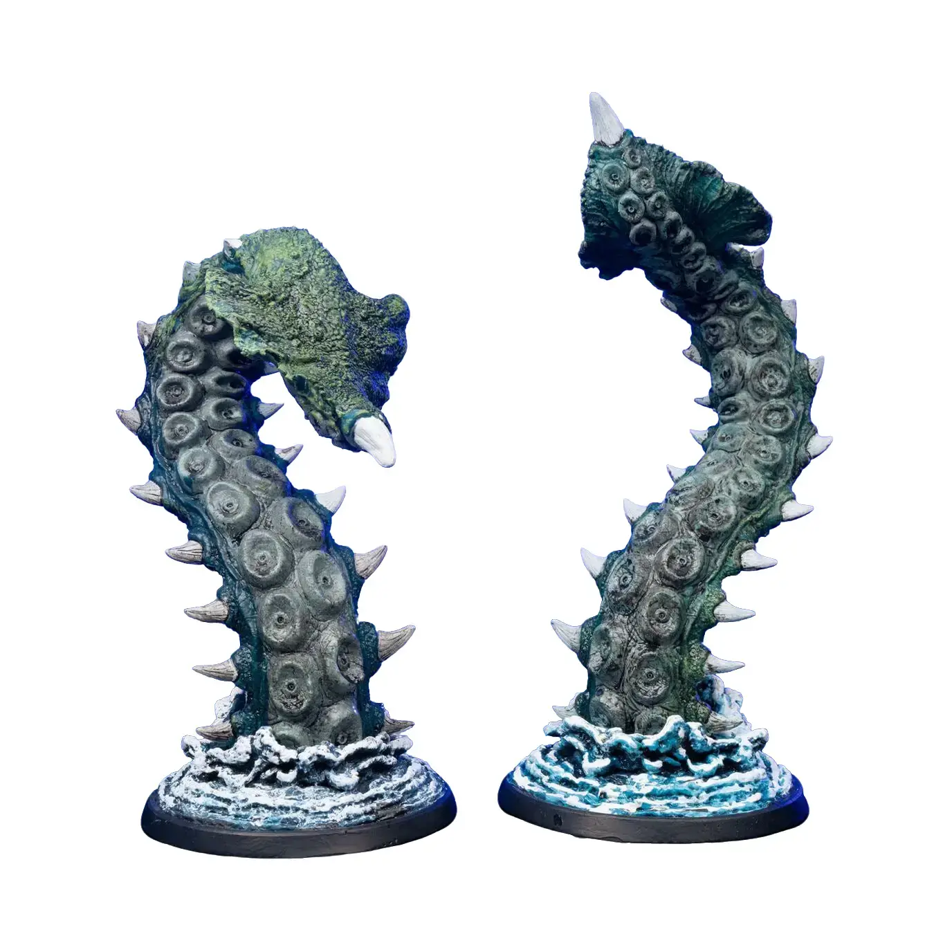 Artistic 3D Printed Resin Tentacles Miniature Ornament - High-Quality Fantasy Collectible, Customizable Finish, Detailed Texture, Deep Sea Home Decor Statue, Game Supplies & Accessories, Gaming Tabletop Accessory