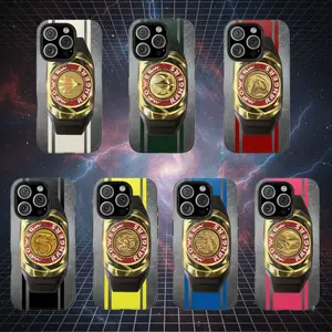 Mighty M0rphin Power Rang3rs Morpher Phone Case Collection | Iconic 90s Hero Suit Designs for iPhone 16 15 Galaxy S25 | Perfect Retro Fan Gift