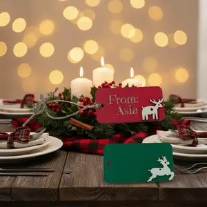 Deer Wood Gift Tags