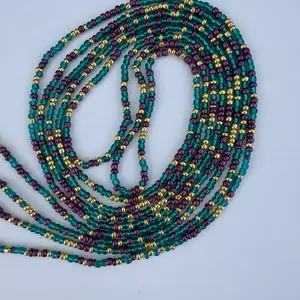 Waistbeads - Mardi Gras 50/60 inch