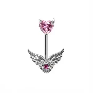 Angel Baby Belly Piercing