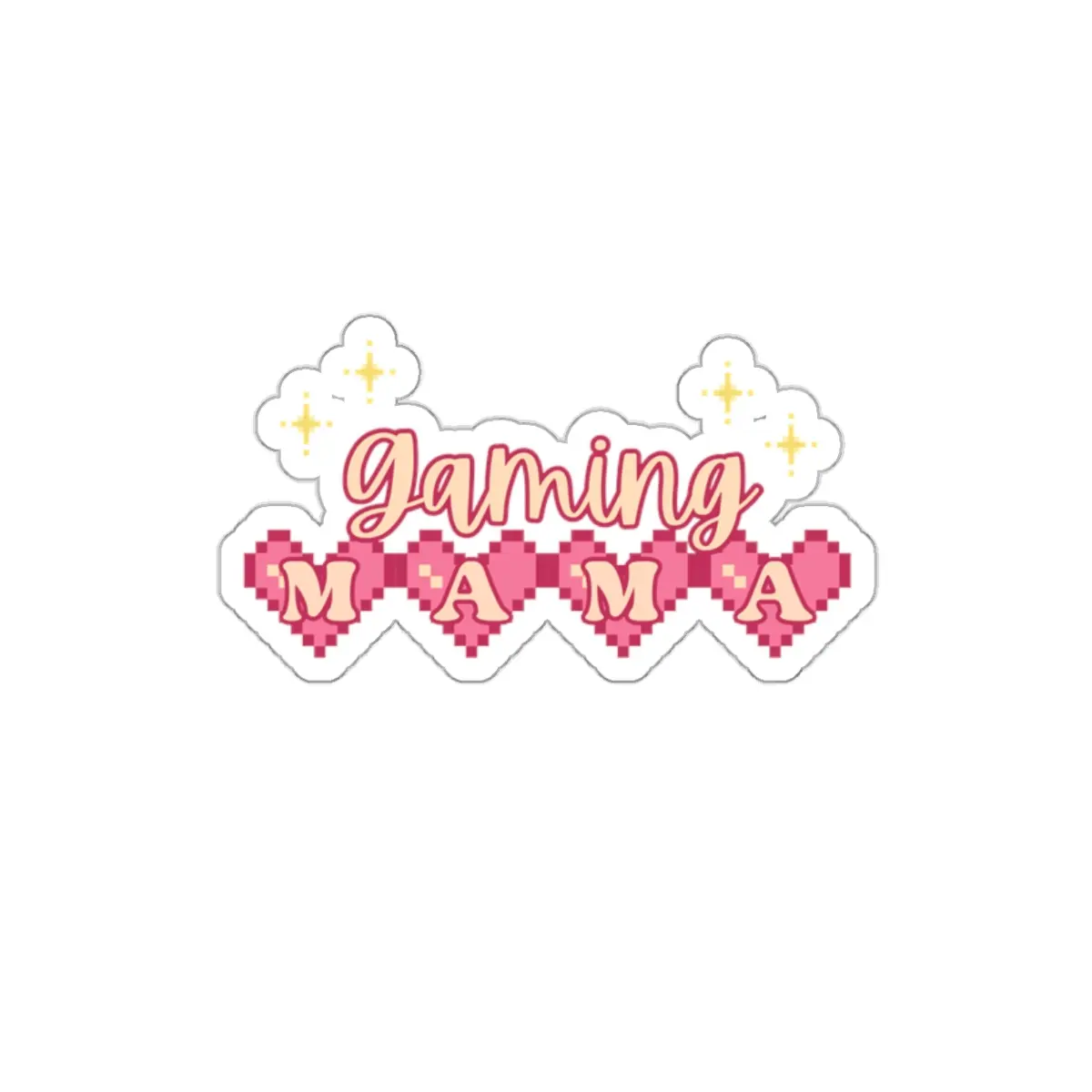 Gaming Mama Die-Cut Sticker, Gamer Mom Mothers Day Gift, Gamer Mom Sticker, Mama Sticker, Gift for Mom Decor Decorative Fortnite