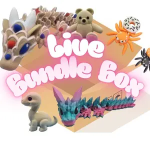 $60 Live Bundle Box of Figurines Collectible Room Decor 3D Printed Ornaments for Unique Home Decor