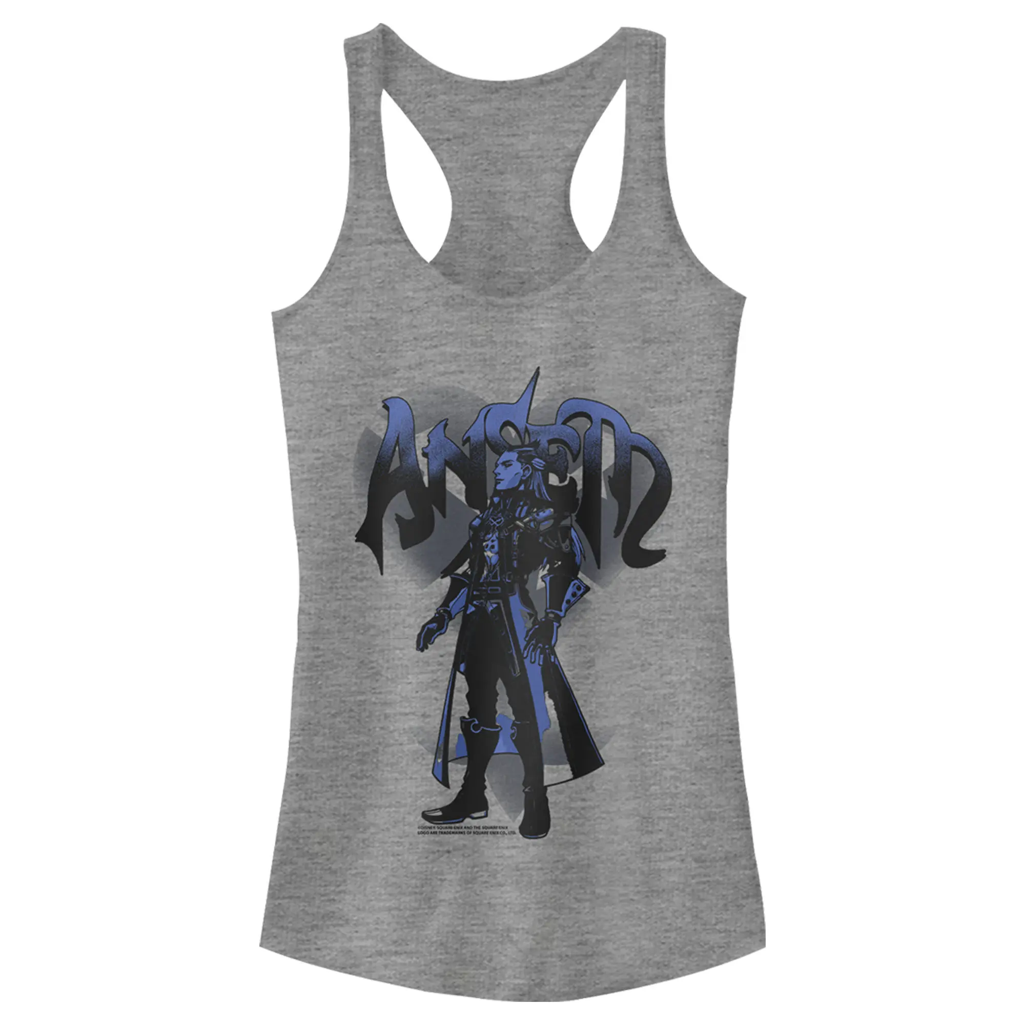 Juniors Womens Kingdom Hearts 1 Seeker of Darkness Racerback Tank Top