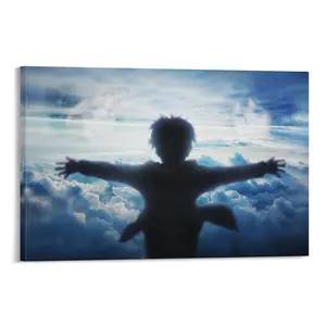 Eren Yeager "Freedom" Quote Poster - Attack on Titan Anime Wall Art, Motivational Manga Print, Aesthetic