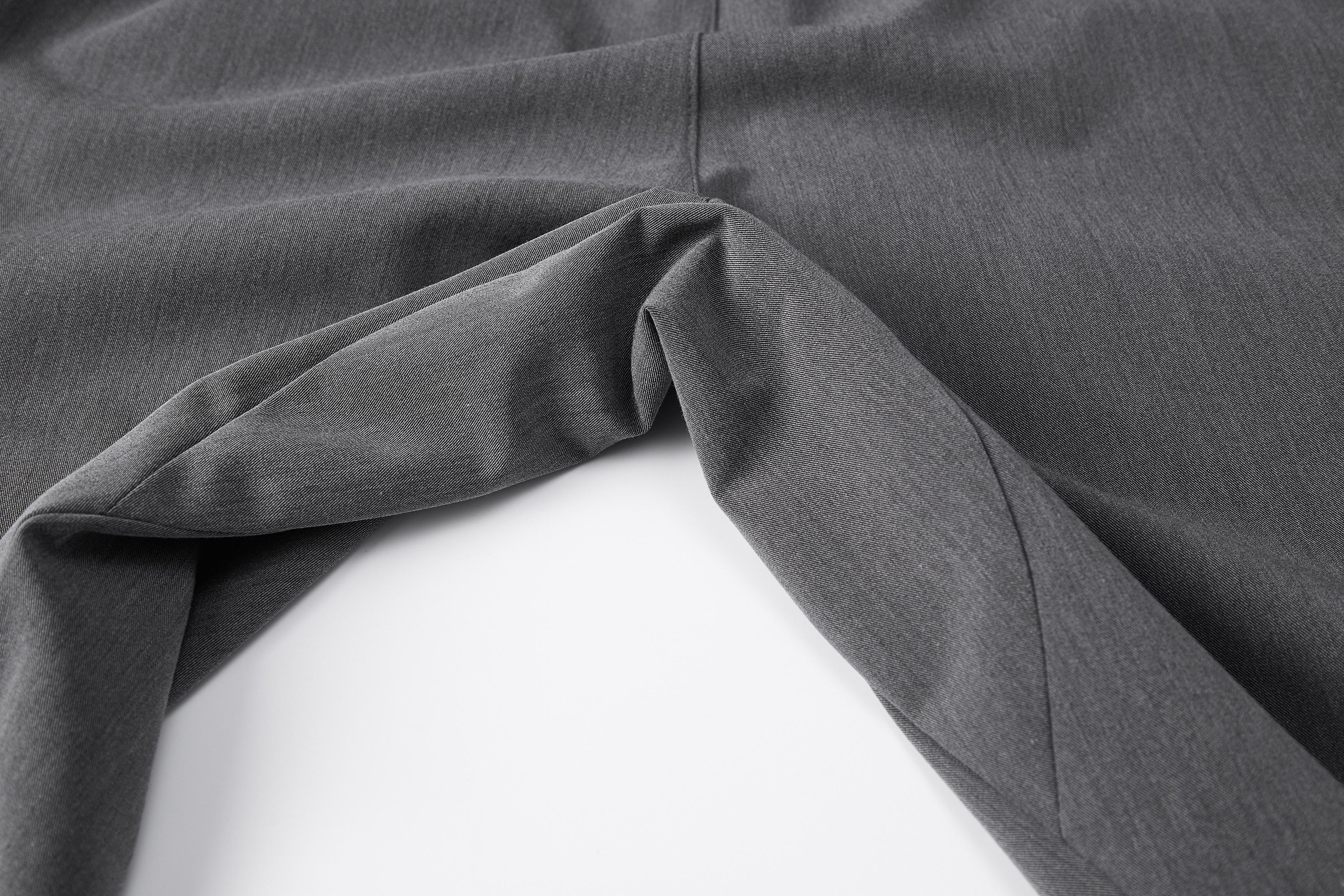 Men’s summer lightweight American high-street loose slightly flared casual dress pants