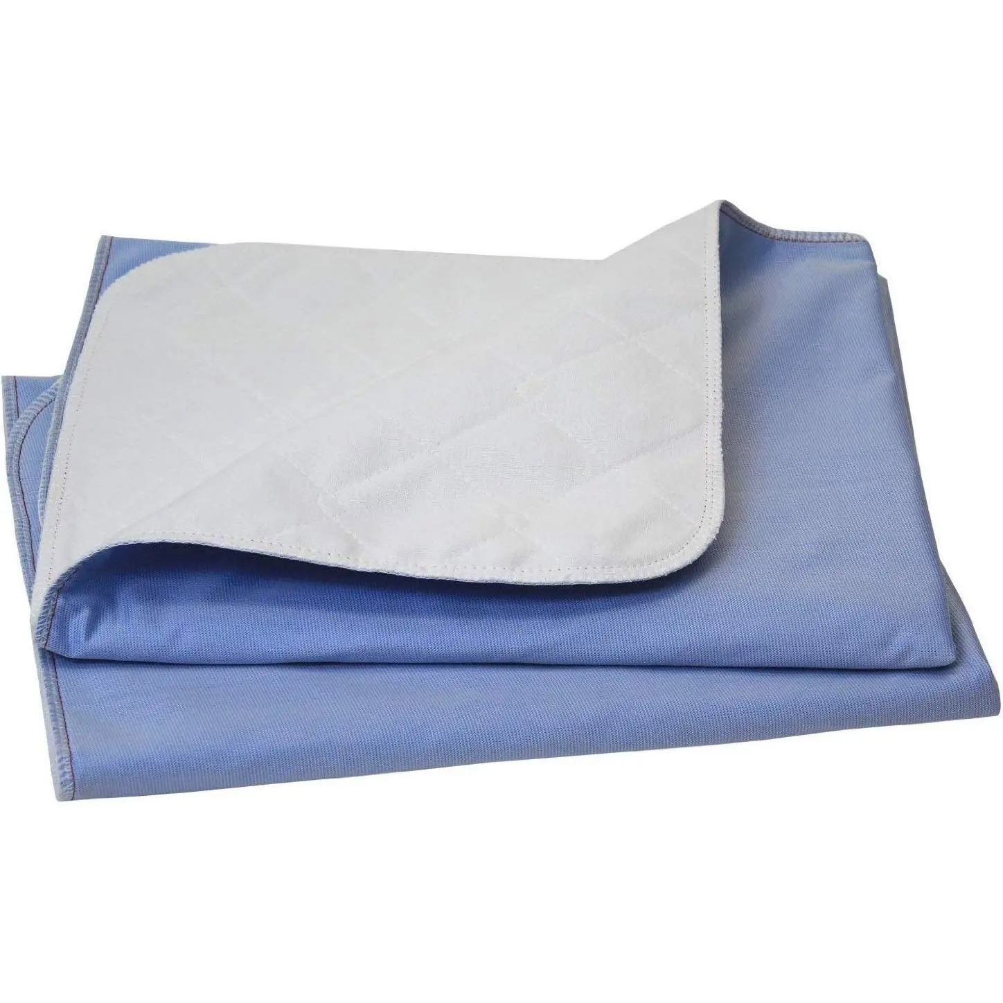 80 x 36 inches Big Size Washable Bed Pad / 3XL Incontinence Underpad - Mattress Protector - Blue