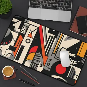 Beautiful Abstract Gaming Mousepad Desk Mat  - Gaming Computer Keyboard Laptop Mousepad | Vibrant, Non-Slip Design Gift for Professionals, Creatives & Gamers | Gaming Mousepad for Girls | Stylish Workspace Accessory | Artisan Mousepad | Neoprene Matt