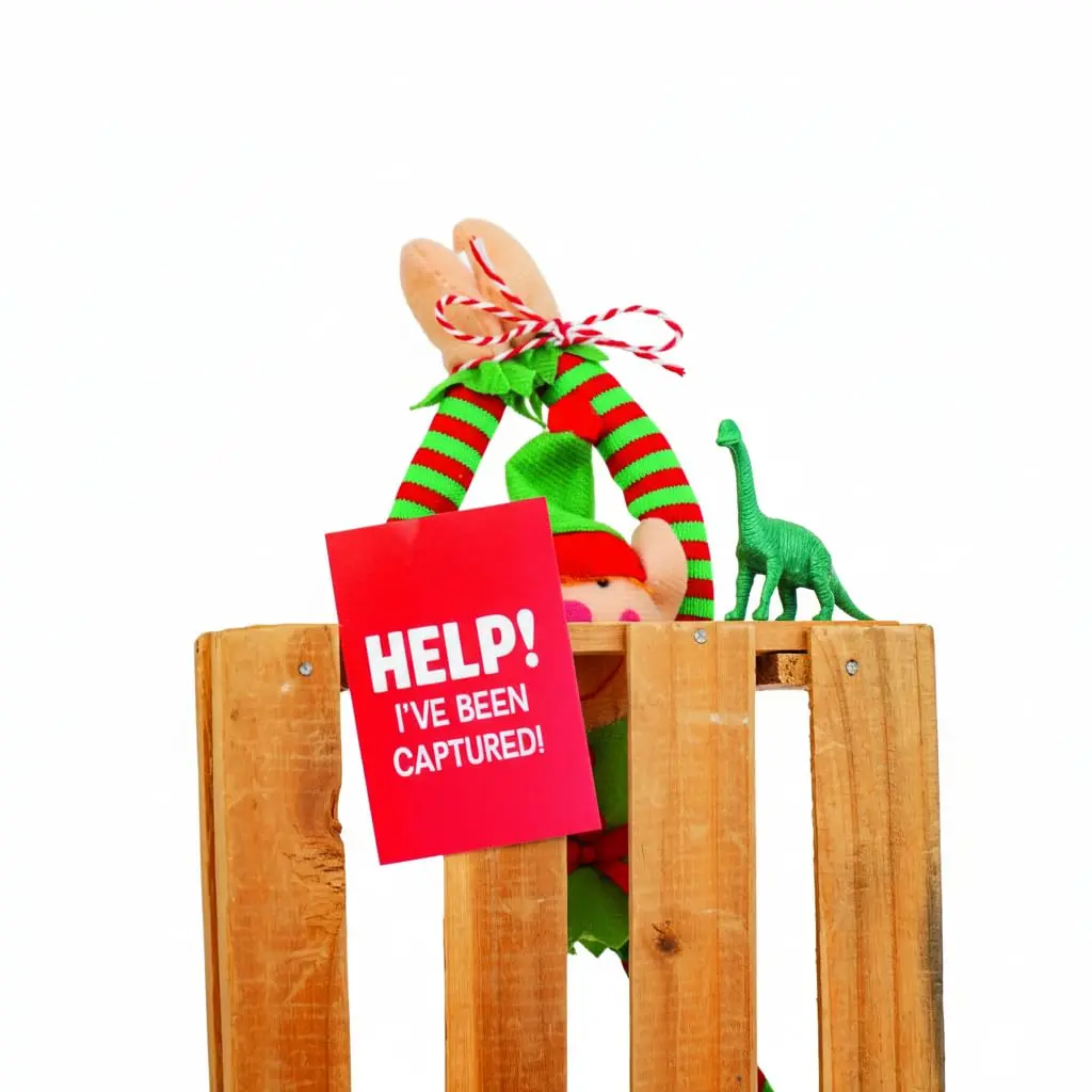 Christmas Elf Activity Kit with Props & Instructions for 24 Days