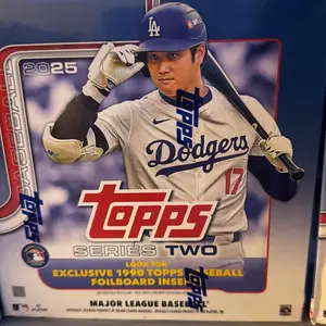 Topps 2025 Series Two One Pack - Exclusive 1990 Topps Baseball Foilboard Insert - Major League Baseball Trading Card Pack