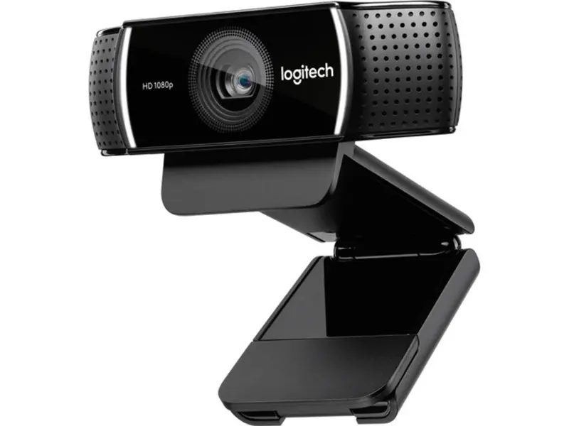 Logitech C922 Pro Stream Webcam 1080P Camera for HD Video Streaming & Recording 720P at 60Fps with Tripod Included