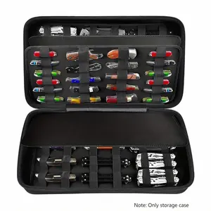 Knife Display Case for 66+ Pocket Knives. Folding Knife Holder Storage Organizer for Outdoor for EDC Mini Knife (Box Only)