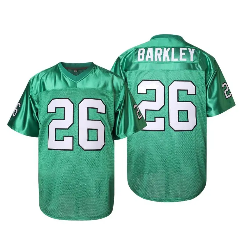 Men's #26 Football Jersey - Rugby-Ready Fit Polyester Sports Clothing, Loose Comfortable Mens Jersey Style, Indoor/Outdoor Competition Training Wear