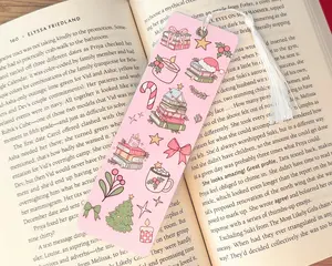 Christmas Books Laminated Bookmark