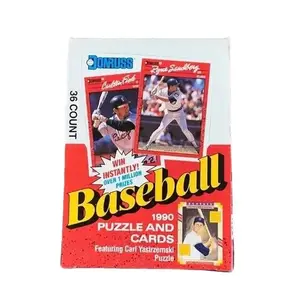 1990 Dunruss Baseball Wax Box