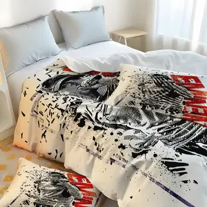 EMINEM 3-piece bedding set (1 duvet cover + 2 pillowcases, no filling) - durable material, easy-care fabric, a top choice for holiday shopping.