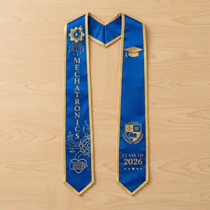 EastJia Made in USA 2026 Graduation Stole, Custom College Shawl, Marketing Major Graduation Sash, Premium Polyester, Perfect School Souvenir & Graduation Gift