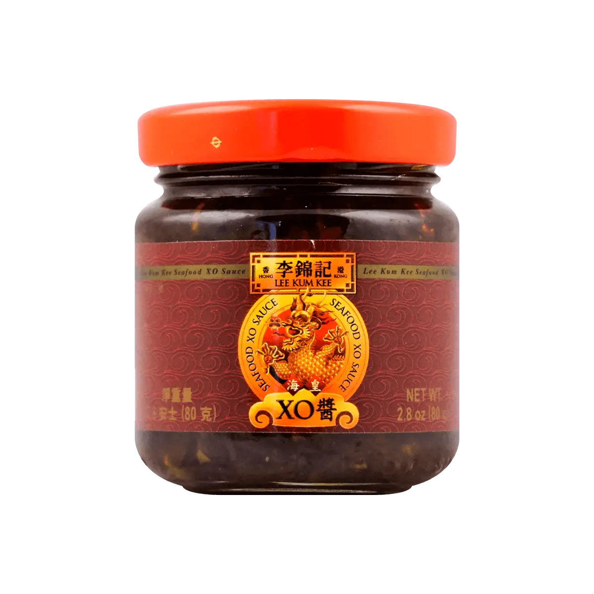 Lee Kum Kee Premium Seafood XO Sauce 80g - Authentic Cantonese Flavor, Umami Rich Condiment for Stir-fries, Noodles, and Dips