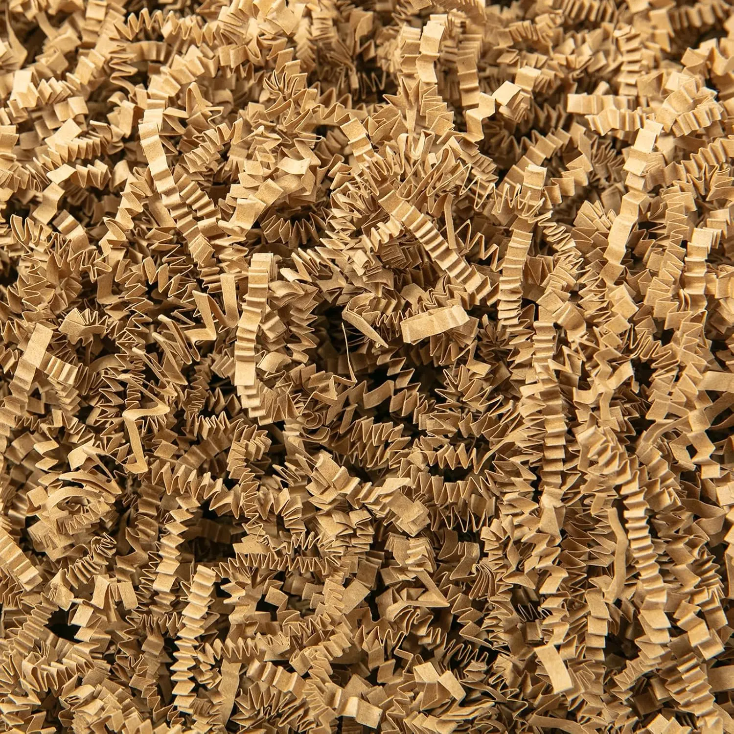 2 LB Crinkle Cut Paper Shred Filler Brown Crinkle Shredded Paper for  Box -  Basket Bag Filler -  Grass Cushion Stuffing for Christmas Holiday Packaging Wrapping