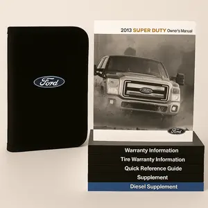 2013 Ford Super Duty Owners Manual - F 250 350 450 550 Complete Set