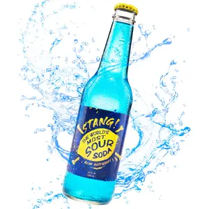 Stang!® Insanely Sour Soda - Blue-Raspberry-Flavored Fizzy Beverage Drink with Pure Cane Sugar Stang!® Insanely Sour Soda - Blue-Raspberry-Flavored Fizzy Beverage Drink with Pure Cane Sugar
