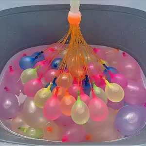 111 PCS Automatic water-filling balloons for water fights, a summer children's toy that quickly fills up for water festivals and is popular on Douyin (TikTok) for outdoor use.
