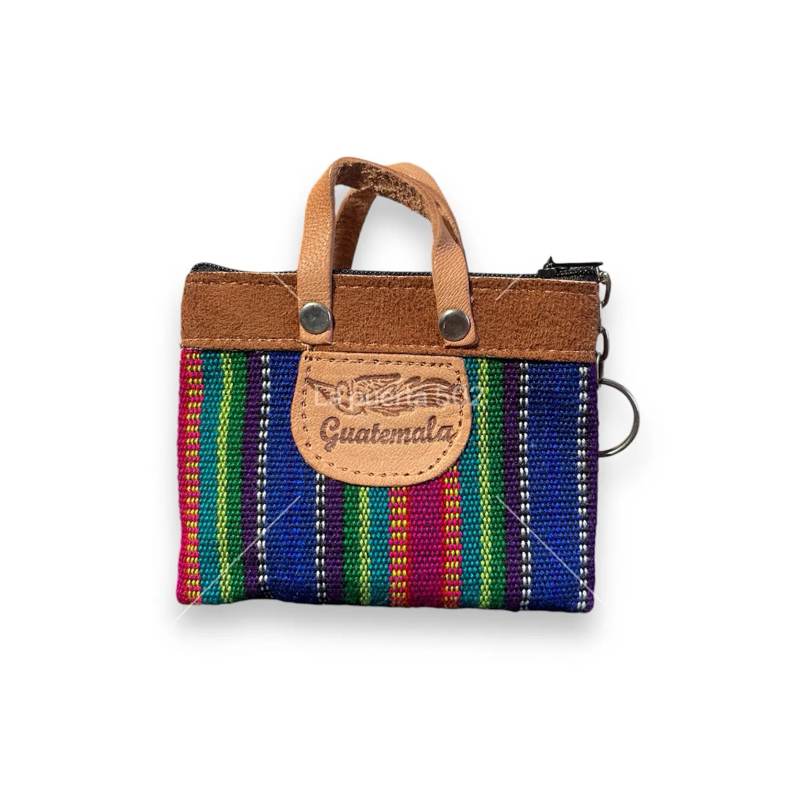 Guatemala Monedero Típico Guatemalteco D3 Handmade Vibrant Textiles Traditional Embroidery Cotton Material Unique Accessory Support Fair Trade