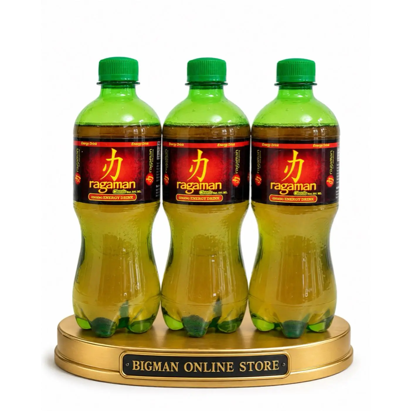 Ragaman Energy Drink - 3 Bottles of Refreshing Beverage - Perfect for Boosting Your Day - Bigman Online Store
