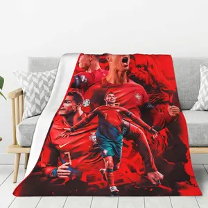 Portugal #7 blanket Ultra-Soft Micro Travel Fleece Plush Blankets for Home Bed Couch Livingroom,50x40in（125 * 100cm）