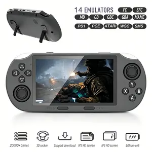 Open Source Game Console SF3000, 4.5 Inch Large Screen, 3000mAh Battery, 20000+ Games, 14+ Emulators, Perfect Gaming Experience