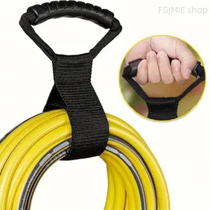 Heavy-Duty Storage Strap Organizer with Handle for Carrying and Lifting Heavy Items, Includes Velcro Straps for Securing Cables and Wire Bundles, Shipping Cost Included