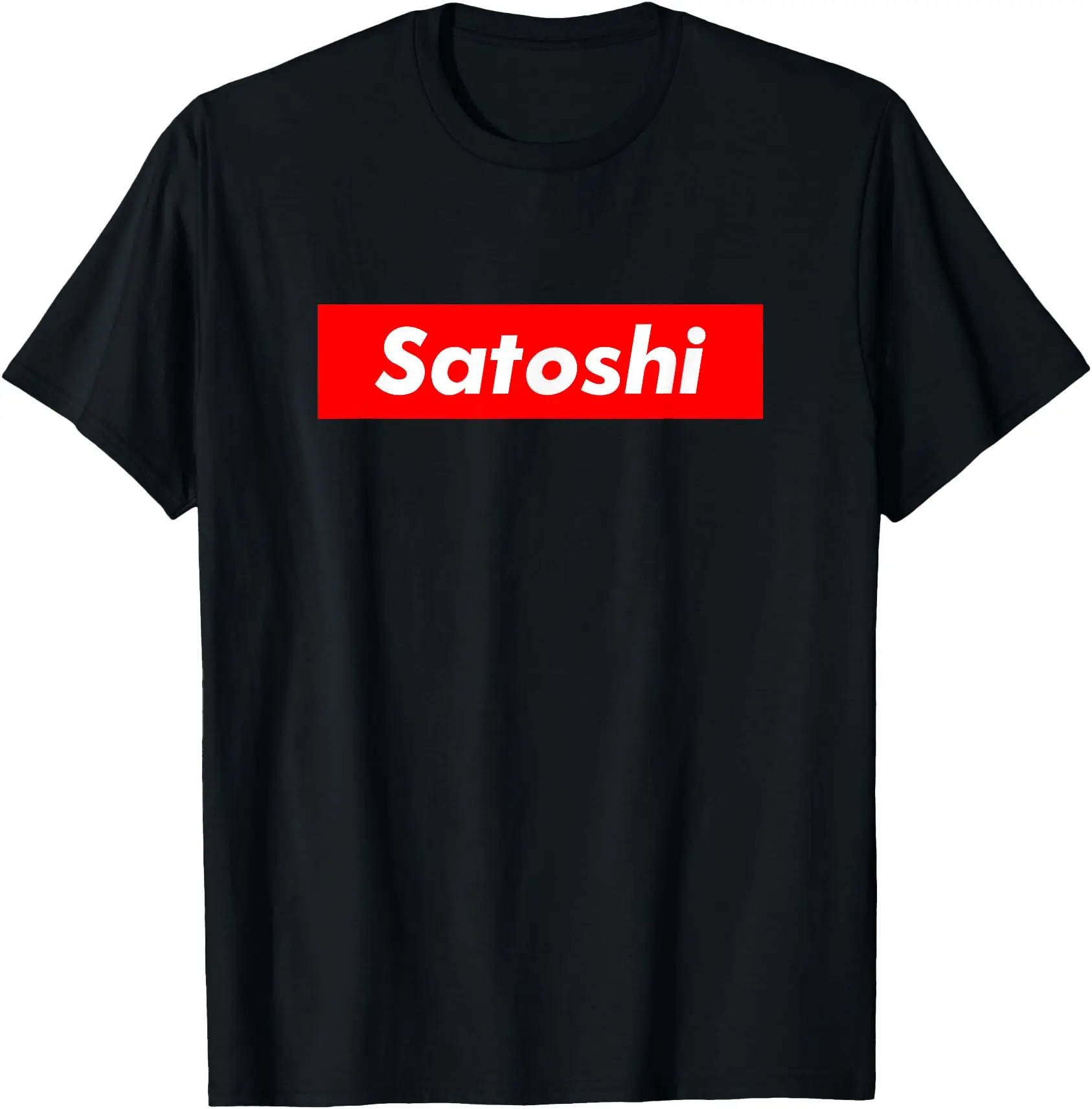 Satoshi Shirt - Cryptocurrency Shirt - For Men For Women Red Unisex T-Shirt Cotton Menswear Man Classic