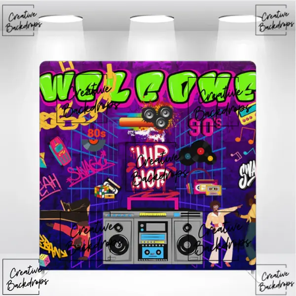Hip-Hop Graffiti Theme Background Backdrops