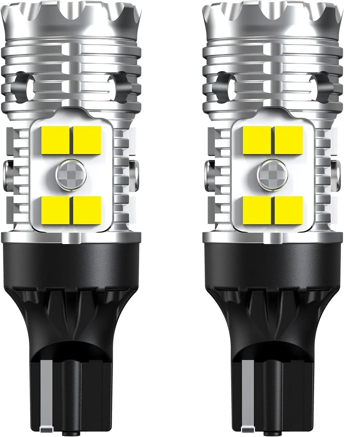 LASFIT 921 LED Bulb Reverse Lights, 912 T15 Back Up Light CANBUS Error Free W16W 906 Reversing Bulb 904 916 6000K Xenon White New Upgrade Design, Plug and Play (Pack of 2) Gift