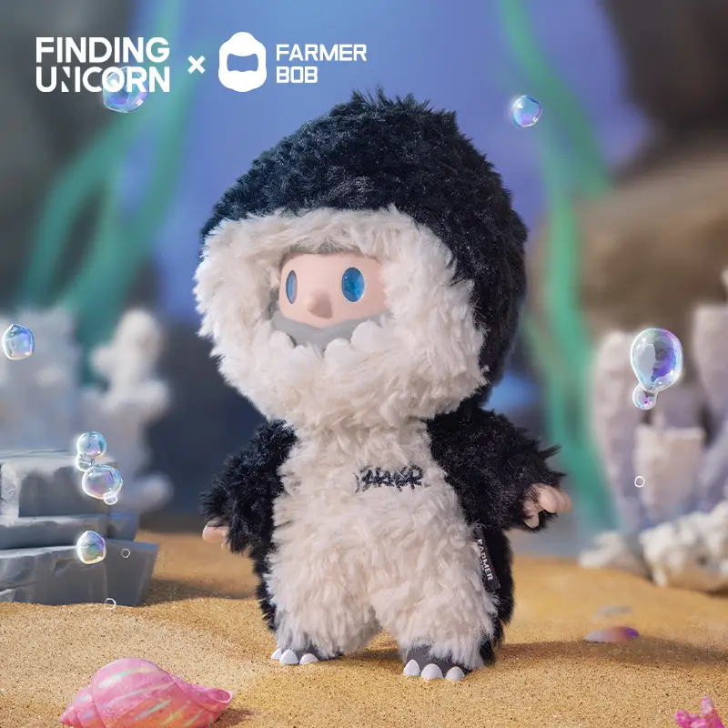 [FINDING UNICORN]【Celebrity-Loved】 FARMER BOB ANI-MONSTER Plush Blind Box Cute Figures Desktop Ornament Collectible Toys Birthday Gifts HXDMB5Q545