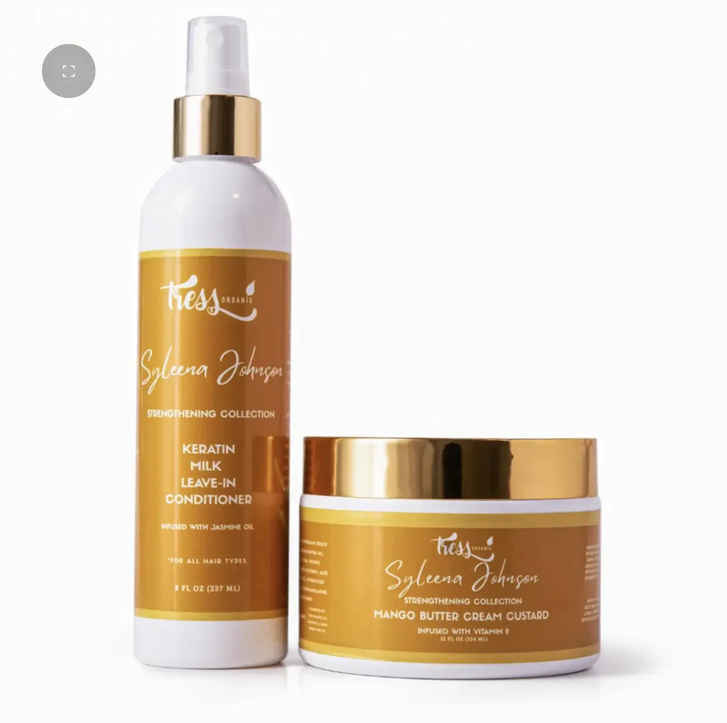 Keratin Milk Leave In & Mango Butter Cream Custard Bundle