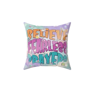 BELIEVE FEARLESS PRAYERS Rest Pillow