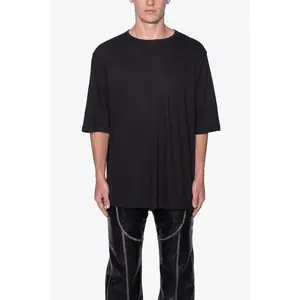 mnml Sheer Gauze Tee - Black