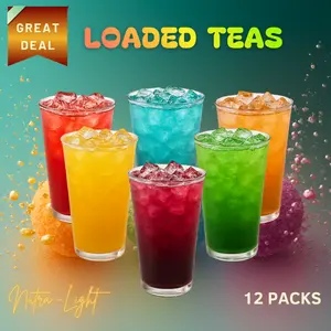 12 Premium Loaded Tea -Caffeinated Powder-Sugar Free-Hydration Powdered Beverage-Energy Drink Low Calories 12 Premium Loaded Tea -Caffeinated Powder-Sugar Free-Hydration Powdered Beverage-Energy Drink Low Calories