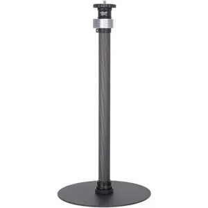 Monopod Stand for Desk, 16"-28" Adjustable Carbon Fiber Extension Rod with Heavy Base, Table Mount Stand for DSLR Camera, Light, Webcam, Live Streaming, Vlogging