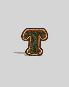 T Moss Chenille Varsity Letter Patch - Small