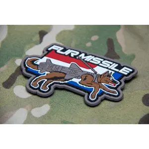 Fur Missile PVC Morale Patch