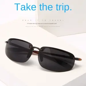 Maui Jim Polarized Pilot Fashion Glasses | Black Polycarbonate Frame & Lenses | Multi-Sport Eyewear for Men | Ideal for Golf, Fishing, Surfing, Driving | Blue Light Protection | Stylish & Durable, Outdoor Fashion Glasses | Travel Accessorie