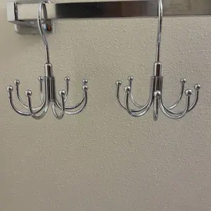 Rotatable Bra Hanger, Metal Space-Saving Closet Organizer, Multifunctional Hanger for Closet, Bathroom and Kitchen