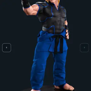 Street fighter V Ken masters 1/4 scale exclusive player 2 statue