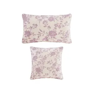 Soft Printed Cotton Pillowcase – Breathable Decorative Bed & Sofa Pillow Cover