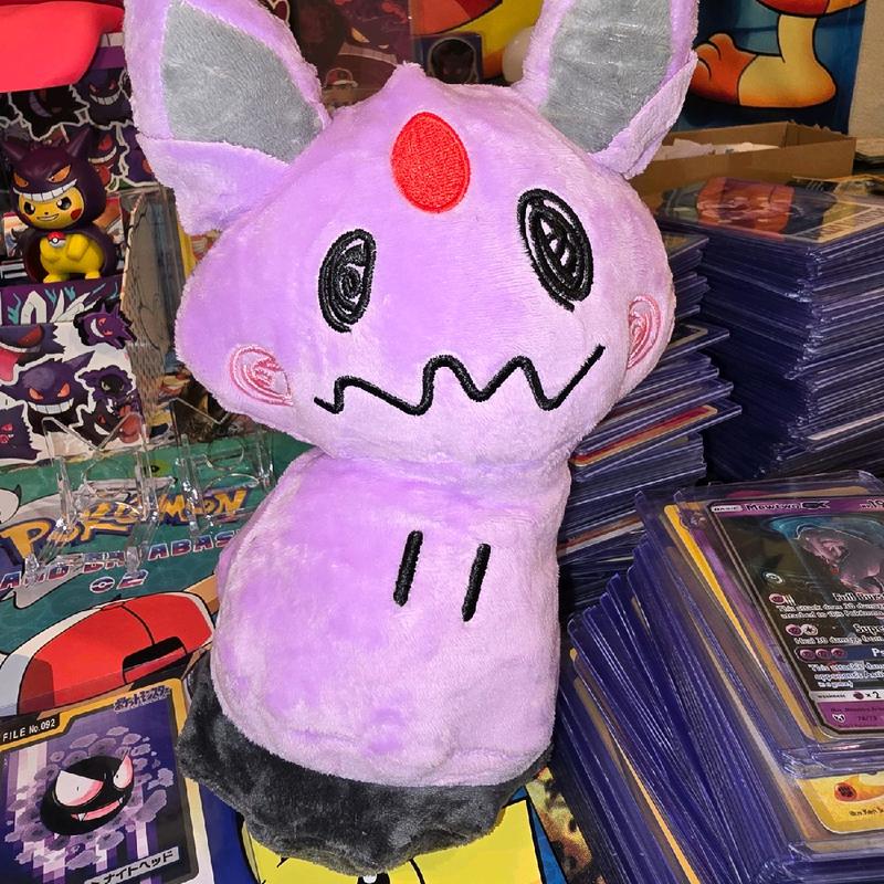mimikyu/eeveelutions plushies