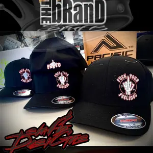 Fuck Your Feelings FlexFit printed baseball cap stretch fit