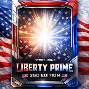 The Foundry Frame Liberty Prime 250 Edition Graded Card Frame for PSA / 35pt one touch